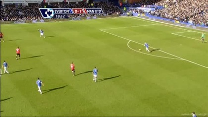 Premier League Sezon 2009/2010 Everton 1-1 Man Utd Bilyaletdinov