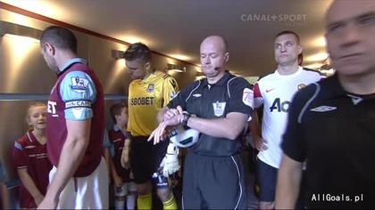 Premier League sezon 2010-2011 West Ham United - Manchester United 02-04-2011 1 połowa