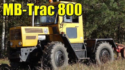 MB-TRAC 800, CIĄGNIK ROLNICZY MERCEDESA.  BUDOWA I PIERWSZE WRAŻENIE PO ZAKUPIE.