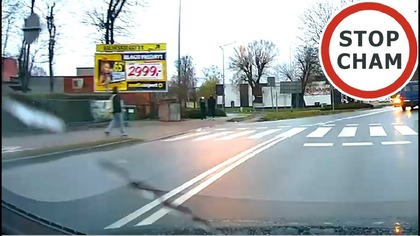 Policja nie jest od interpretowania kiedy pieszy jest wchodzącym #1925 Wasze Filmy