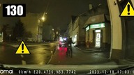 Kobieta uderza pieska