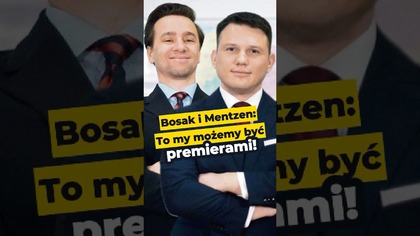 Bosak i Mentzen: To my możemy być premierami! #wybory #premier #bosak #mentzen