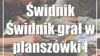 Świdnik: Świdnik grał w planszówki (foto)