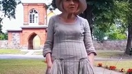 Miasteczko gminne Dziewieniszki.  Publicystka Alwida Bajor