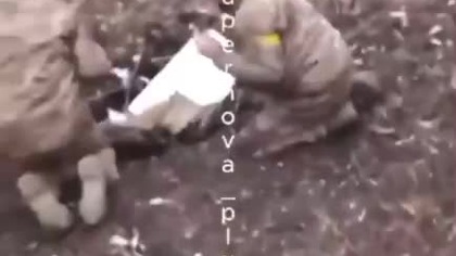 Sacrilege in the Russian terrorist putinist army; one of the criminals suspected of executing 6 unarmed  mp4 686x432