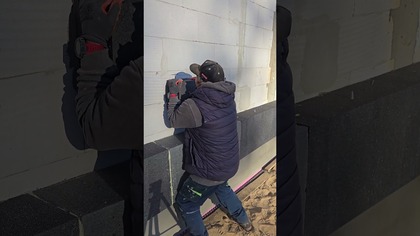 Styropian elewacyjny.  Tarować czy nie? #codziśrobimy #budowanie #test #klej #styropian