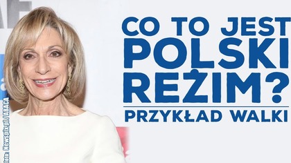 Dziennikarka NBC Andrea Mitchell o walce z polskim reżimem