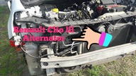 Demontaż alternatora Renault Clio 3 1. 5dci