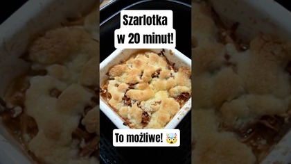 Szarlotka w 20 minut? Tak! to możliwe! Możesz ją zrobić w airfyerze, albo w piekarniku. Wpadają goście, robisz kawę i ciasto za chwilę gotowe! Oczywiście Ty robisz większą porcję  Smacznego!
#szarlotka #szybkieciasto #ciasto #szybkiegotowanie #airfryer #słodkości #jabłka #pieczenie #przepisykulinarne #przepis #przepisy