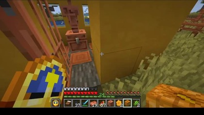 I have no idea for a title #minecraft #game #gaming #coppergolem #Village #Villager #Short #Shorts