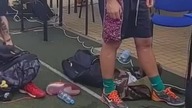 70cm wyskoku z plecakiem o butelką #shorts