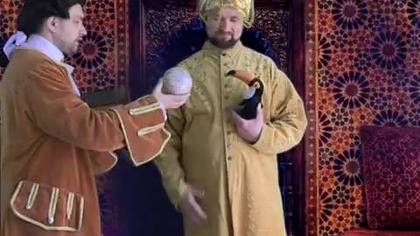 1765 MAROKO kupiec Salva i sułtan Sidi Mohammed Theatrum Illuminatum