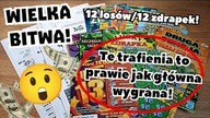 Zdrapki VS Losy!  Wielka Bitwa! Te wygrane mnie zszokowały! 