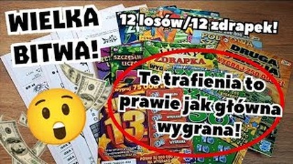 Zdrapki VS Losy!  Wielka Bitwa! Te wygrane mnie zszokowały! 