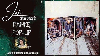 Ramka z Innego Wymiaru  Zaklęte mury w wersji pop-up - Otherworldly Pop-Up Frame