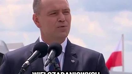 F-35 nad Polską.  Nawrocki: To dzień historyczny #shorts