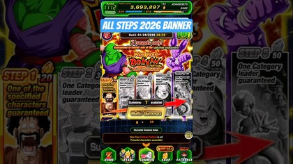 2026 NEW YEAR SUMMON DBZ DOKKAN BATTLE DOKKAN FESTIVAL 200 DRAGON STONE