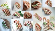 Collab nails - florar art / Allepaznokcie Molly Lac