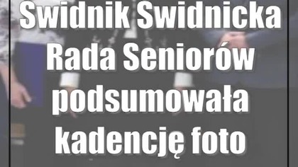 Świdnik: Świdnicka Rada Seniorów podsumowała kadencję (foto)