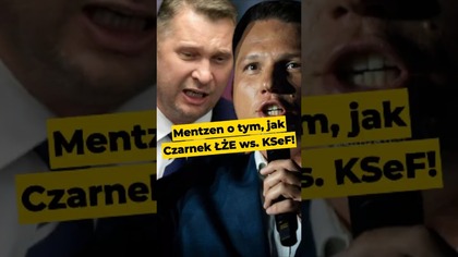 Mentzen o tym, jak Czarnek łże ws.  KSeF #KSeF #NIK #Tusk #Banaś #gospodarka #polityka #SAFE #PiS