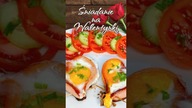Śniadanie Walentynkowe  Jajko sadzone w parówce #shorts #jajko #parówka #śniadanie #walentynki