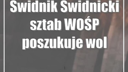 Świdnik: Świdnicki sztab WOŚP poszukuje wolontariuszy