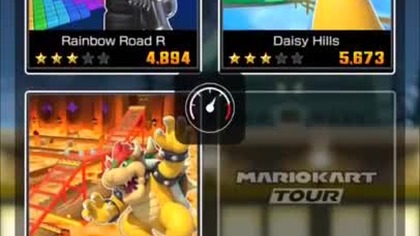 Mario Kart Tour Metal Mario Cup Bowser Castle 1T