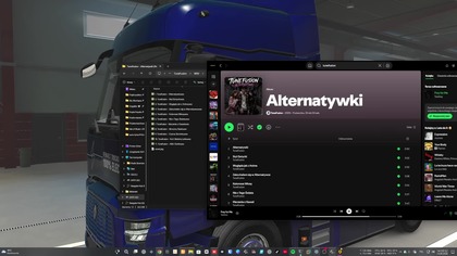 LIVE: Euro Truck Simulator 2 + PREMIERA ALBUMU RAP [ALTERNATYWKI] | Gościnnie TuneFusion