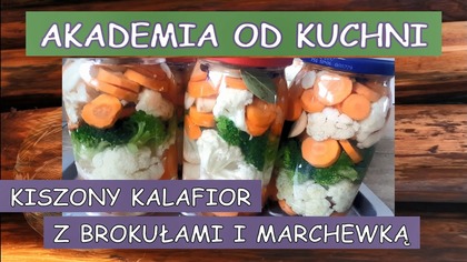 KISZONY KALAFIOR Z BROKUŁAMI I MARCHEWKĄ