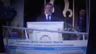 Beka z Komorowskiego.  Podobno TVN usunął tę część nagrania.