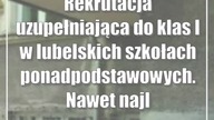 Rekrutacja uzupełniająca do klas I w lubelskich szkołach ponadpodstawowych.  Nawet n...