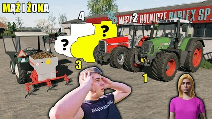 OGLĄDAMY CIĄGNIKI DLA WIKTORII KTÓRY TRAKTOR MAMY KUPIĆ SADZENIE ZIEMNIAKÓW I SIEWYMĄŻ I ŻONA36