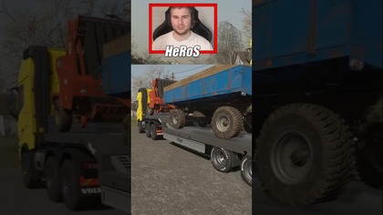 KIEROWCA NIE OGARNIA COFANIA  #farming