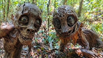 Naukowcy w Szoku! Kamera Myśliwska Rejestruje Istoty Pochodzenia Pozaziemskiego!