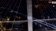 Most Mazowieckiego w Rzeszowie Nocą