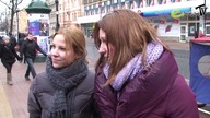 Happening Klubu Młodych z Solidarnej Polski przeciw prywatyzacji ZWiK