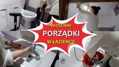 Wiosenne porządki w łazience 