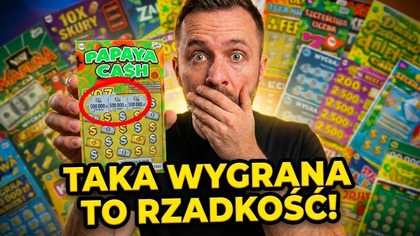 Zdrapki Lotto  Jak weekend to - RARYTAS!  Ale taki to jak główna wygrana! 