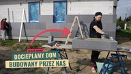 Docieplamy dom styropianem.  Listwa startowa.  Gilotyna do styropianu