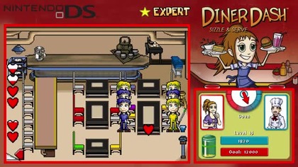 Diner Dash Sizzle and Serve - przewodnik po grze (Poziomy 6. 11-6. 15)