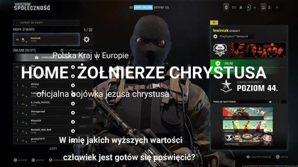 W imię jakich wyższych wartości człowiek jest got&oacute;w się poświęcić? W literaturze i życiu można znaleźć wiele przykład&oacute;w, takich jak: nar&oacute;d, ojczyzna, sprawiedliwość, rodzina, wiara, miłość czy wolność. Poświęcenie to akt rezygnacji z własnych d&oacute;br lub interes&oacute;w na rzecz czegoś, co uważane jest za ważniejsze. 

Jezus Chrystus, w chrześcijaństwie, jest uważany za Syna Bożego, Mesjasza (Chrystusa), kt&oacute;ry przyszedł na świat, aby zbawić ludzkość. 

Imię Chrystus jest greckim tłumaczeniem hebrajskiego Mesjasz, co oznacza namaszczony. Jezus jest uznawany za spełnienie starotestamentowych proroctw dotyczących Mesjasza. 

Imię Tego Jeźdźca brzmi Słowo Boże. 14 Za Nim, na białych koniach, podążały niebiańskie oddziały, ubrane w biały, czysty len. 15 Jeździec ten zaatakuje narody ostrym mieczem, wychodzącym z Jego ust, i będzie potężnym władcą.
Objawienie św. Jana 19:11-21 SZ-PL - Jeździec na białym koniu - P