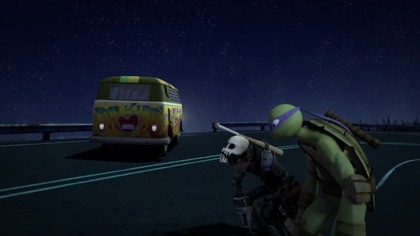 Teenage. Mutant. Ninja. Turtles. 2012. S03E58.  Wyścig z demonem