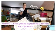 Sprzątanie strychu wstydu cz1| Motywacyjne sprzątanie| Posprzątaj ze mną| Uporządkowana
