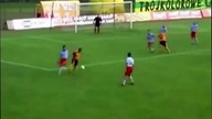 Robert Lewandowski - czerwona kartka - Znicz Pruszków (8 sierpnia 2007)