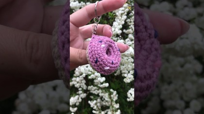 Donut brelok-wzór dostępny na kanale #shortvideo #shorts