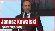 Janusz Kowalski rycerzem na białym koniu!