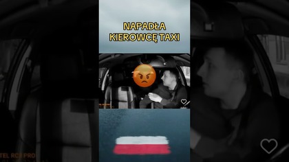Myślisz, że to zwykły kurs? Zobacz do końca#Taxi #Napad #Niebezpiecznie #Uwaga #Shorts