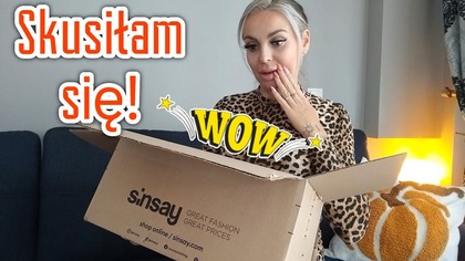 HAUL Z SINSAY - JEST IDEALNYW JESIENNYM STYLU