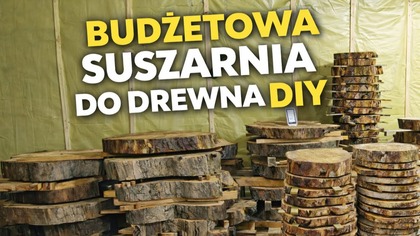 Budżetowa suszarnia do drewna DIY / Snekker Robert