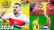 SĘDZIA dał się NABRAĆ żałosna SYMULKA Holendra! GOL w 57 sekundzie! Holandia i Turcja z AWANSEM!